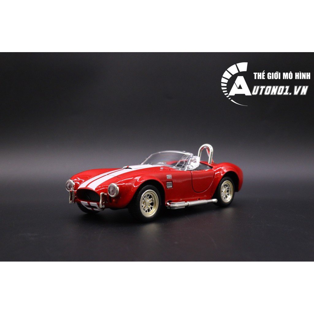 MÔ HÌNH XE SHELBY COBRA RED 1:26 MZ KHÔNG HỘP 1253