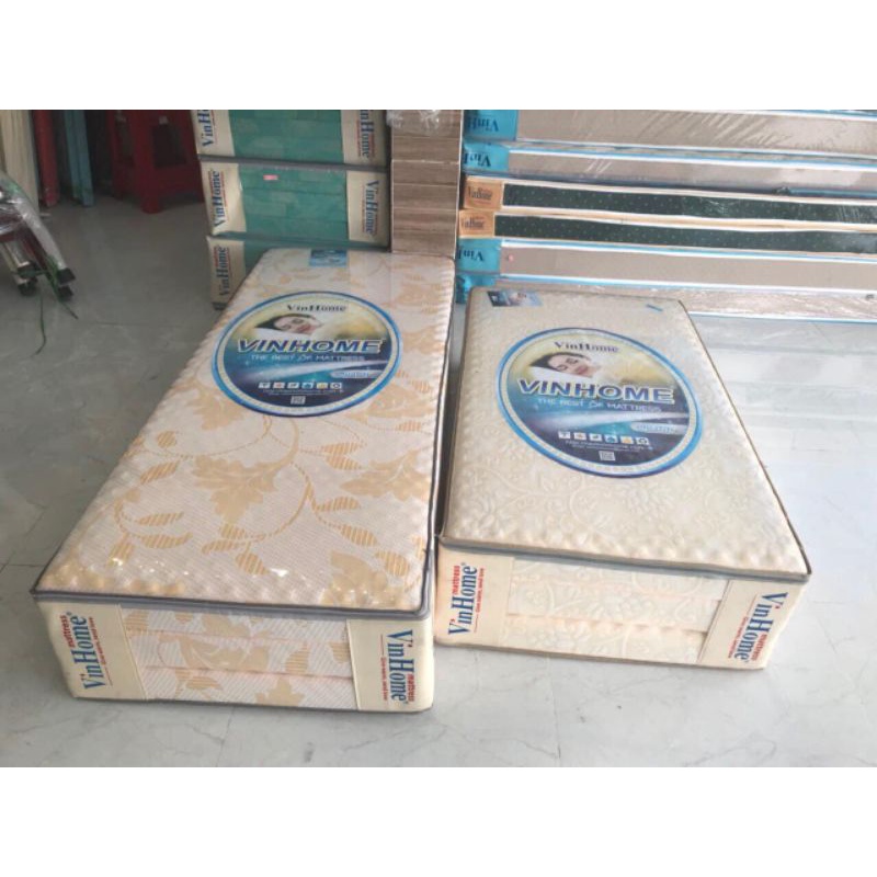 Nệm Gòn Ép cứng Cao cấp VinHome bọc vải gấm đủ size 10 phân Bảo hành 7 năm