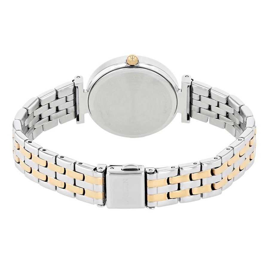 Đồng Hồ Nữ Citizen Đính Đá Swarovski Dây Thép Không Gỉ ER0216-59D - Mặt Xà Cừ