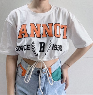 Áo kiểu dây rút cannot