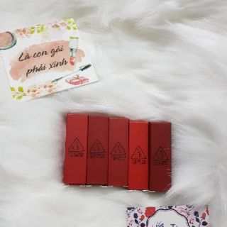 Son Thỏi Đỏ 3CE Red Recipe Matte Lip Color 
