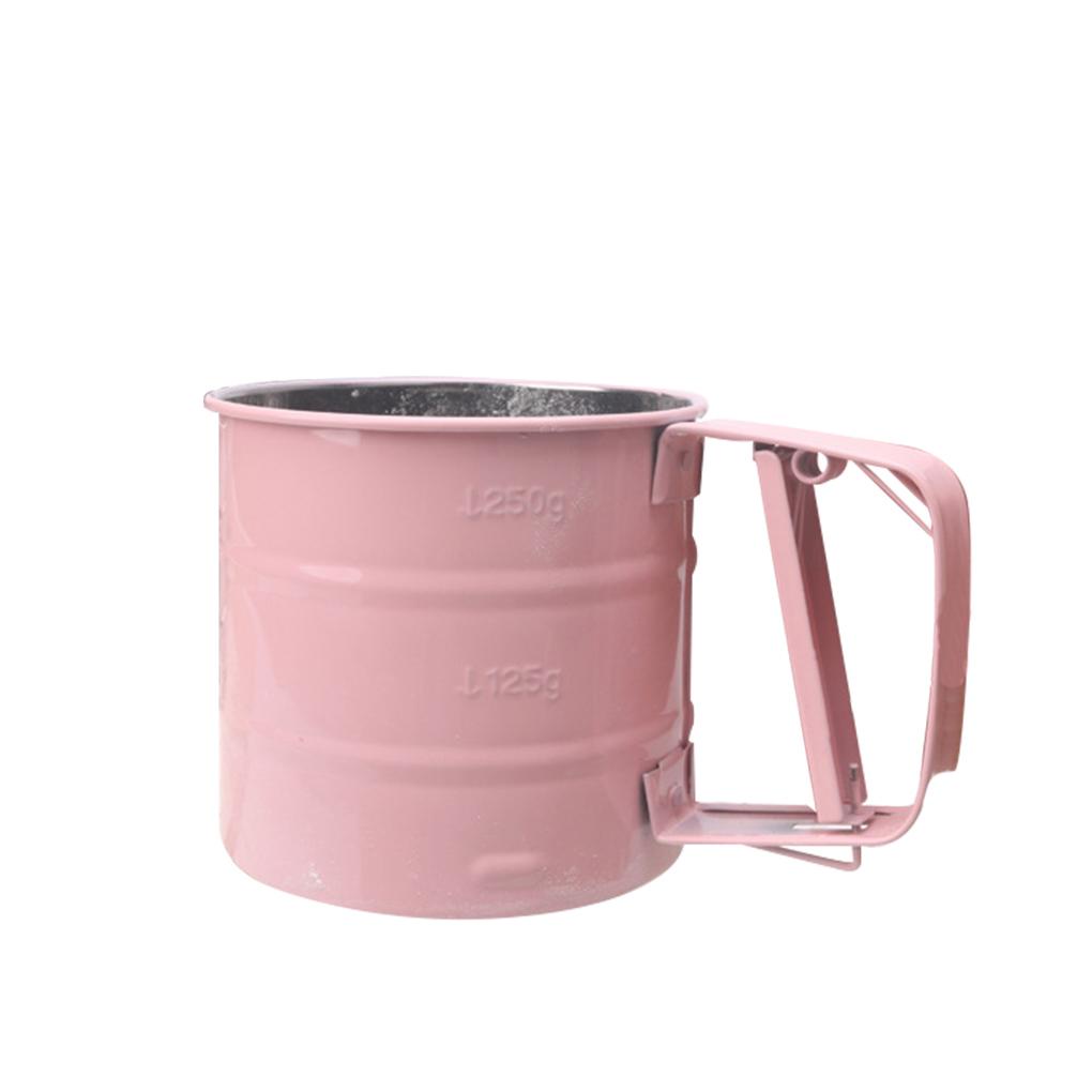 Dụng Cụ Rây Bột Làm Bánh Bằng Thép Không Gỉ Mẫu Mới 2020