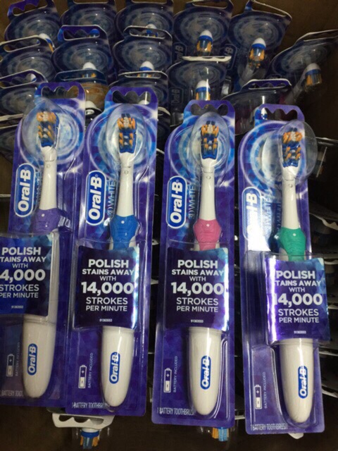 Combo 4 Đầu Bàn Chải Pin Oral - B