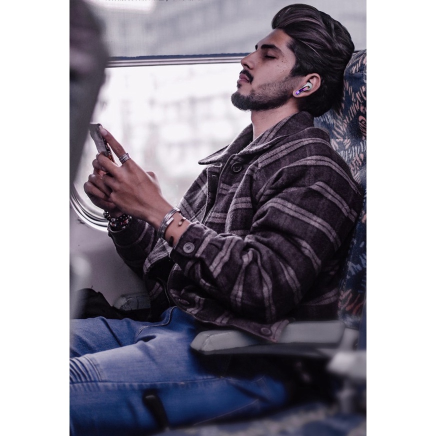 Tai nghe bluetooth T17, chống ồn chủ động ANC, kích hoạt ngay trên thân tai nghe, thiết kế cao cấp, cá tính.