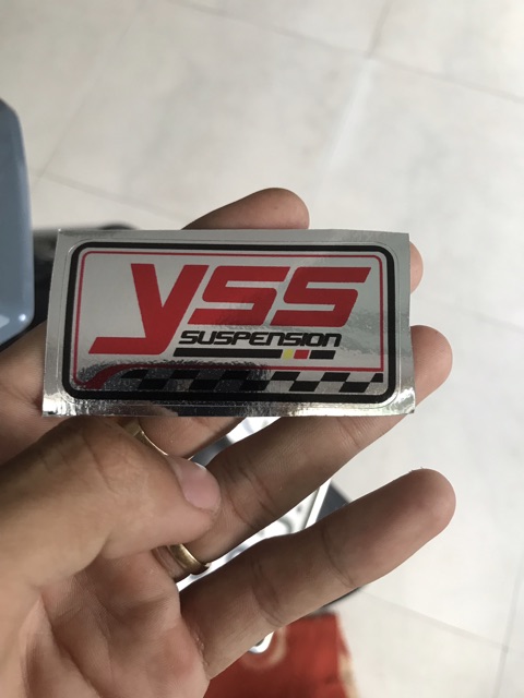 Tem ticker yss croM dán siêu dính dán mọi bề mặt của xe
