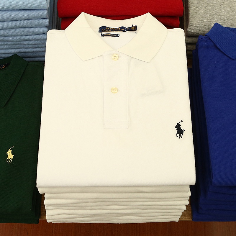 Áo Thun polo Pol Ralph Lauren Ngắn Tay Thời Trang Mùa Hè Dành Cho Nam