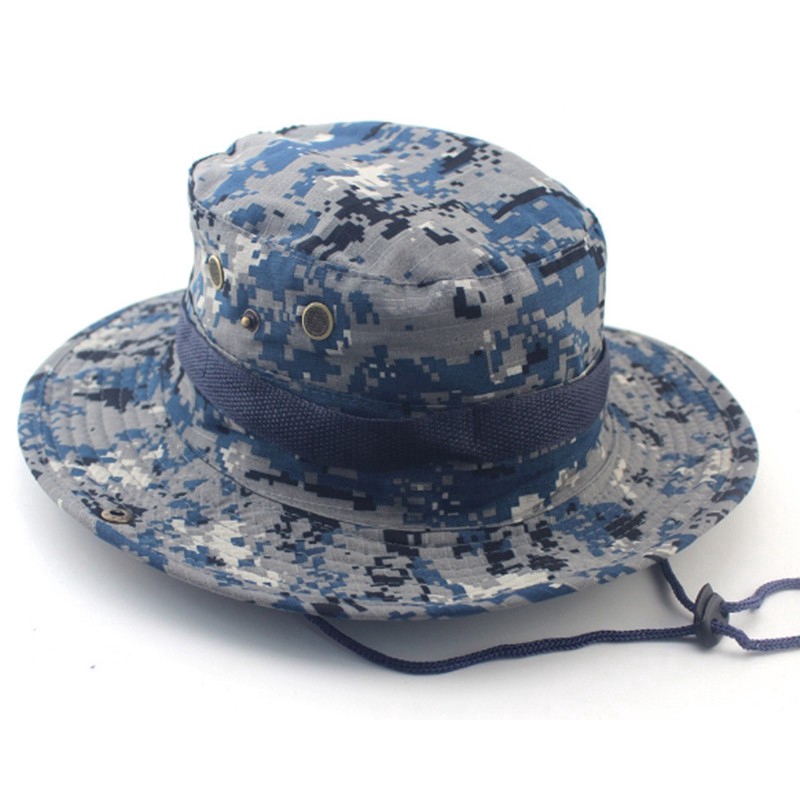 Nón Bucket hoạ tiết camo cho nam và nữ