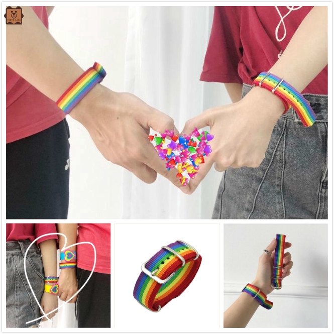 Vòng Tay Chuỗi Hạt Màu Cầu Vồng