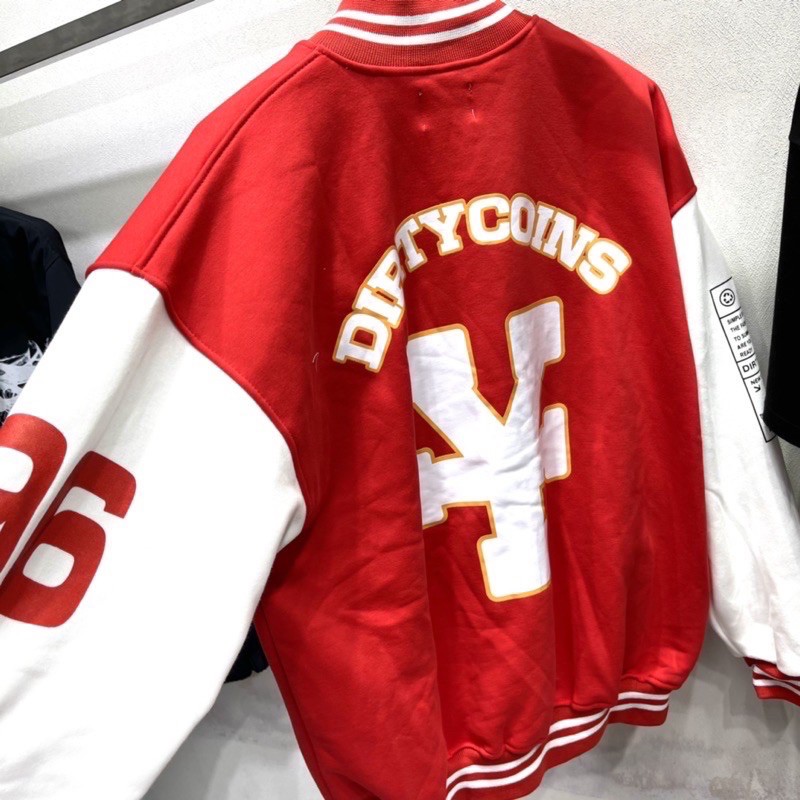 Áo khoác Bomber Dirty Coin , Áo bóng chày, unisex | BigBuy360 - bigbuy360.vn