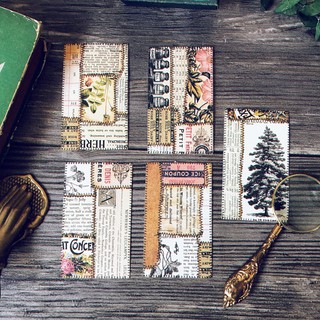 Thẻ Junk Journal phong cách Tim Holtz