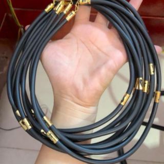 Dây chuyền nam cao su mắt phẩy nai