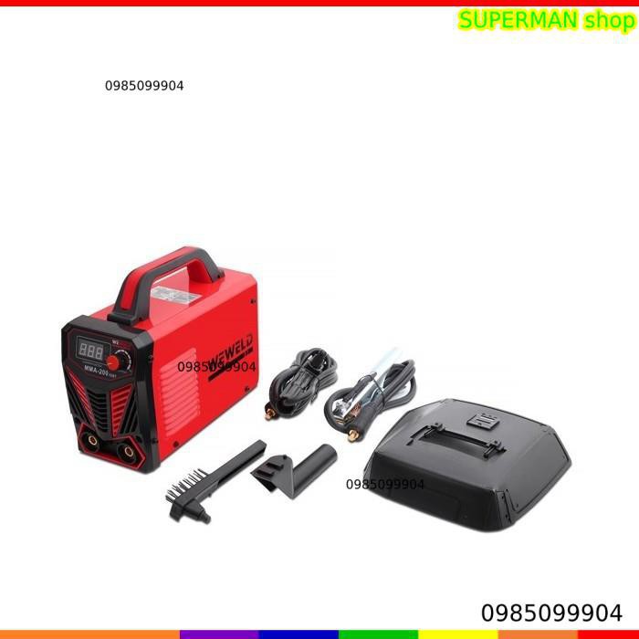 Máy hàn mini siêu nhỏ WEWELD MMA 200 chuyên que hàn 2.6mm và chấm boong đối với que 3.2m | jasic sasuke hồng ký