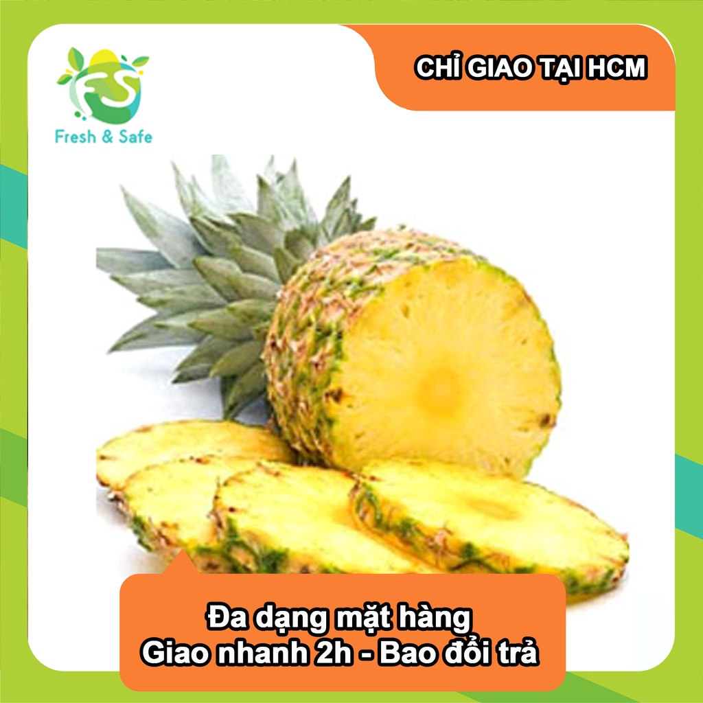 Thơm trái nguyên vỏ - 1 trái