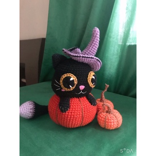 Handmade Thú nhồi bông - Mèo haloween