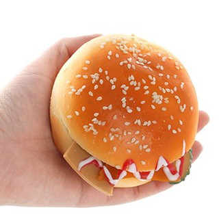 Đồ Chơi Squishy Dẻo Hình Bánh Hamburger 10Cm