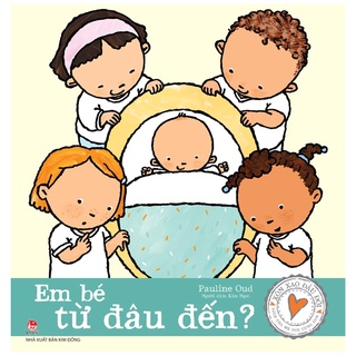 Sách xôn xao đầu đời: em bé từ đâu đến