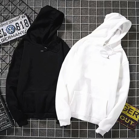 Áo Hoodie Nữ Nam Uniex Dáng Áo Oversize Hoodie Trơn Đen