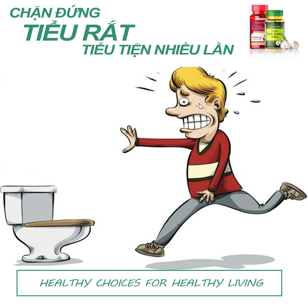 Combo tốt cho tim mạch và tiết niệu-chặn đứng cảm cúm Cranberry-Dầu tỏi không mùi Garlic oil