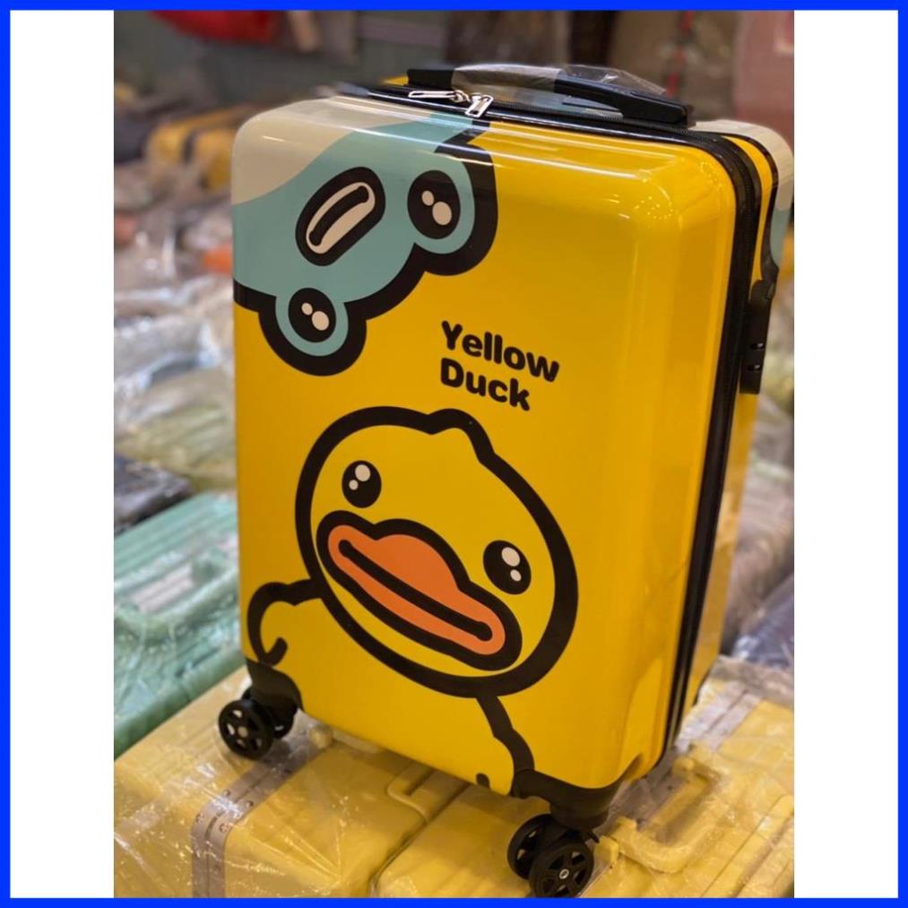 Vali  em bé kéo trẻ em 2 mặt in cao cấp 4.8