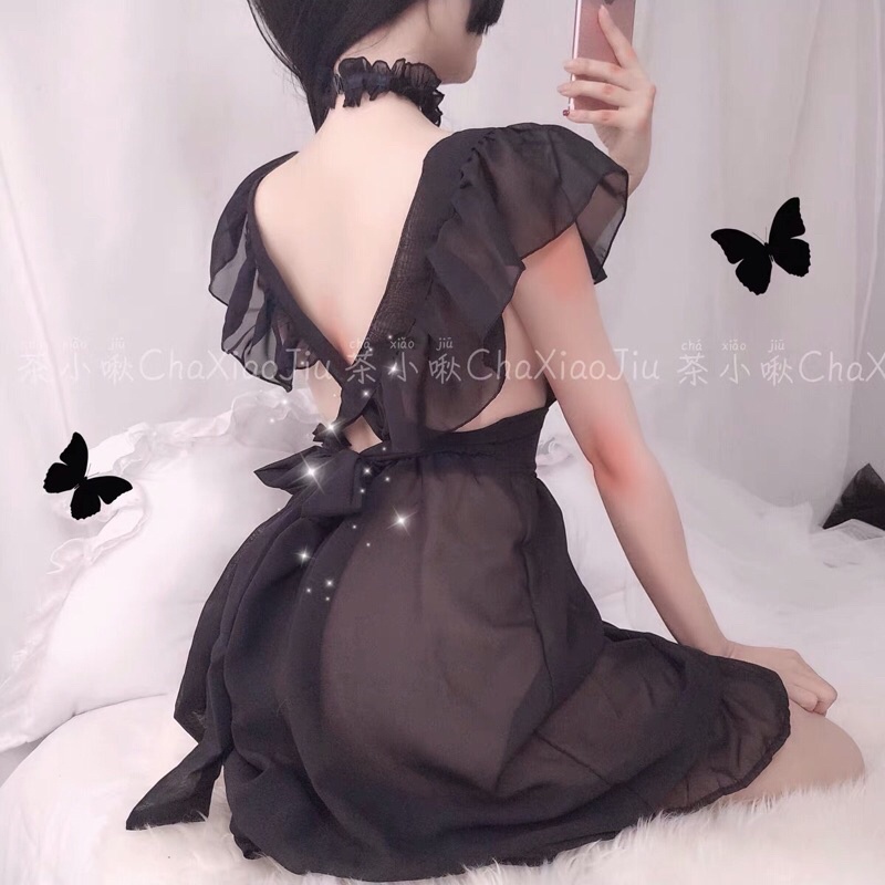 Váy Ngủ Cosplay Nàng Hầu Ngây Thơ đáng yêu gợi cảm CRM07. GIAO HOẢ TỐC HCM