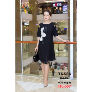 Thời trang trung niên váy đầm quý bà Ladyshop cao cấp TK323