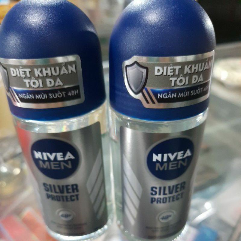 lăn ngăn mùi nivea phân tử bạc