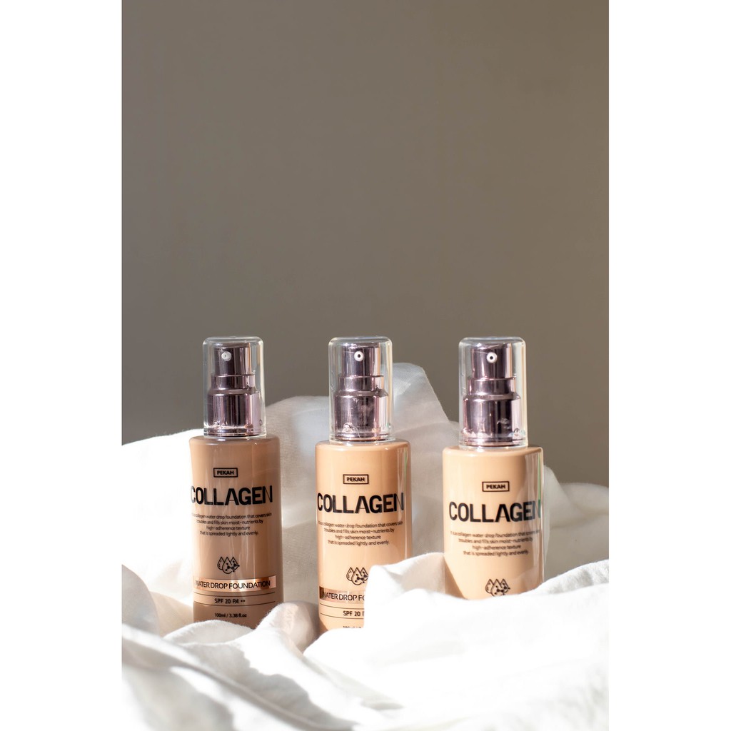 Kem Nền Collagen Dưỡng Ẩm Lâu Trôi PEKAH Collagen Water Drop Foundation 100ml | BigBuy360 - bigbuy360.vn