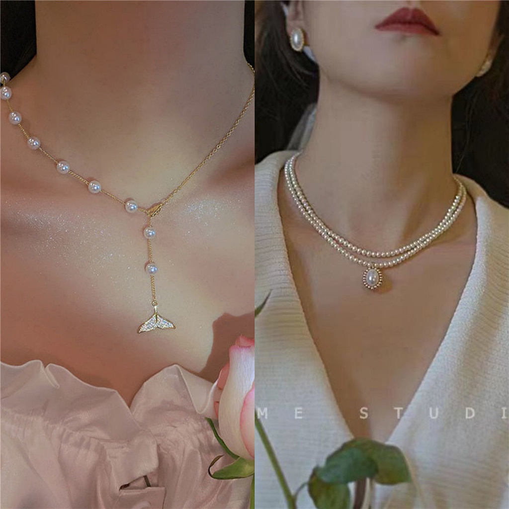 Vòng cổ cao cấp phong cách công chúa thời trang sang trọng cho nữ