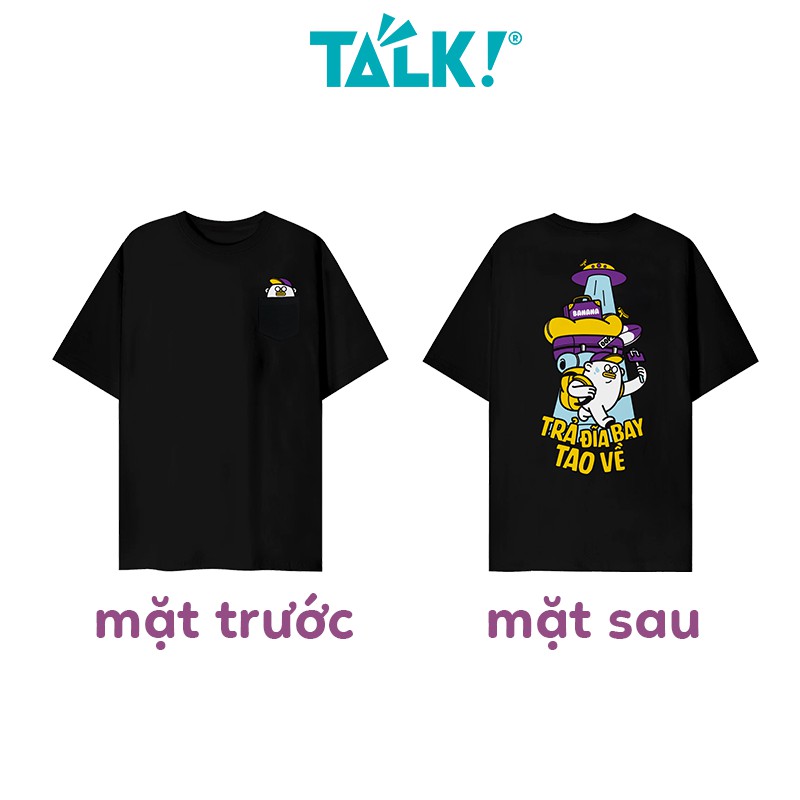 [TALK!] Áo thun Oopsie Go Home unisex năng động dành cho fan Oops Banana