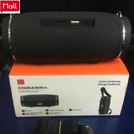 Loa Bluetooth JBL Charge 4+ Mini bass tốt khoẻ - có dây đeo Version 2021 _Shopee Mall