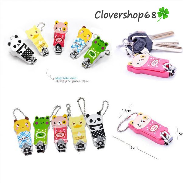 Bấm Cắt Móng Tay Hình Thú Dễ Thương - Bấm Móng Tay Hoạt Hình 🍀 Clovershop68 🍀