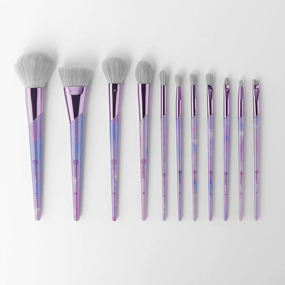 Set cọ BH Cosmetics Lavender Luxe 11 cây