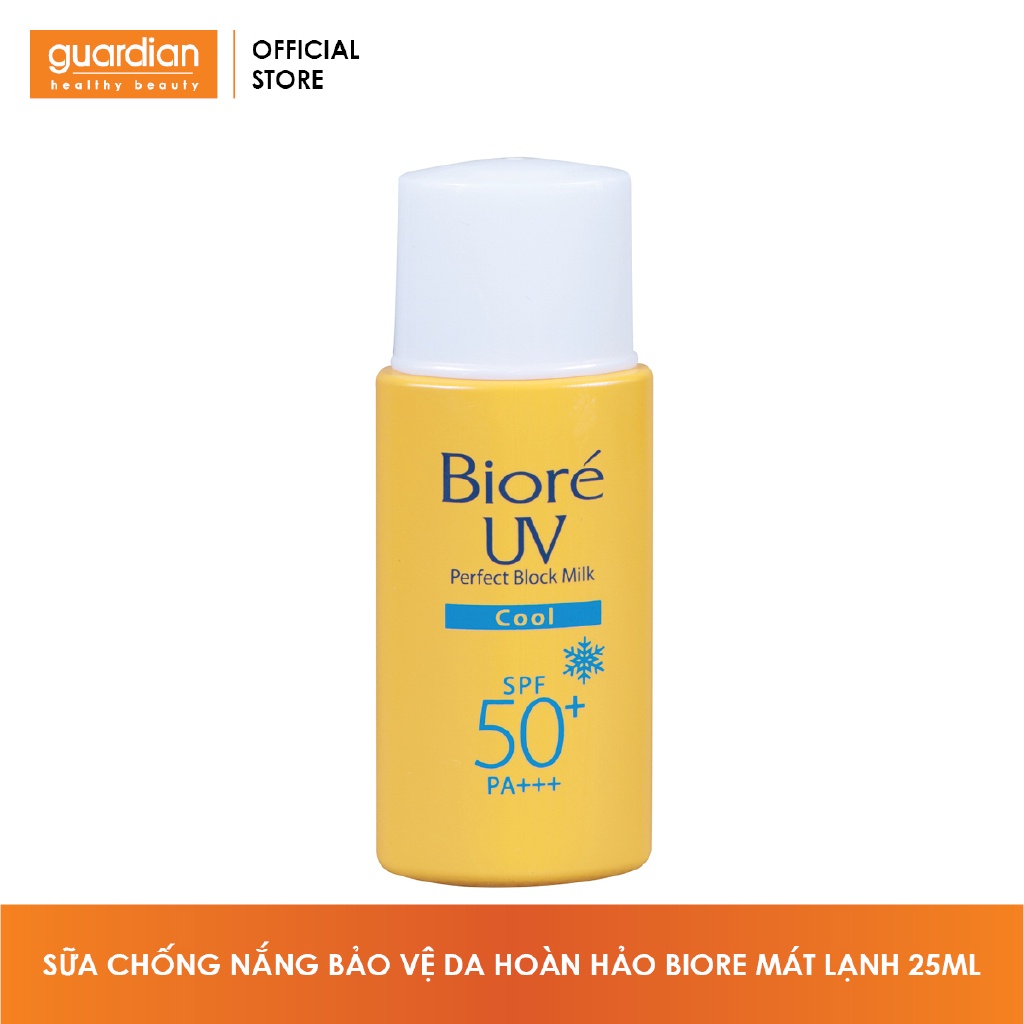 Sữa Chống Nắng Bảo Vệ Da Hoàn Hảo Biore Mát Lạnh 25ml