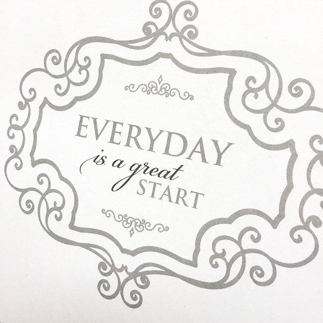 Thiệp vuông gấp Great Start, thiệp chúc mừng ghi lời chúc thiệp chất liệu giấy trang trí hộp quà
