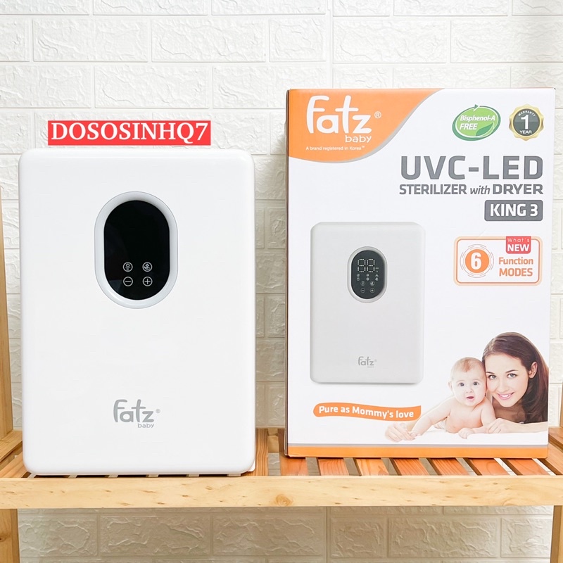 Máy tiệt trùng sấy khô UVC - LED Fatzbaby King 3