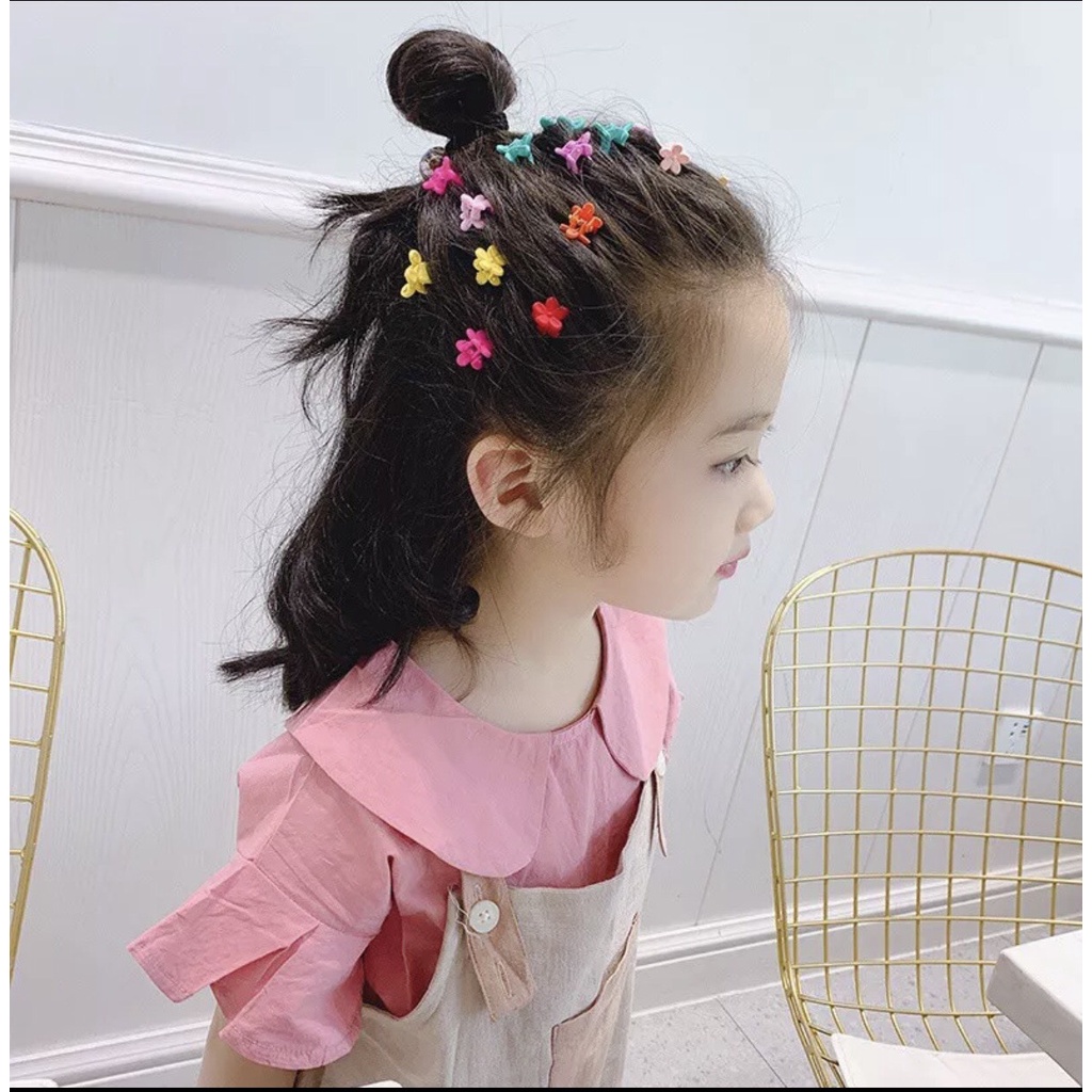 SET 20 KẸP CÀNG CUA MINI DỄ THƯƠNG CHO BÉ GÁI