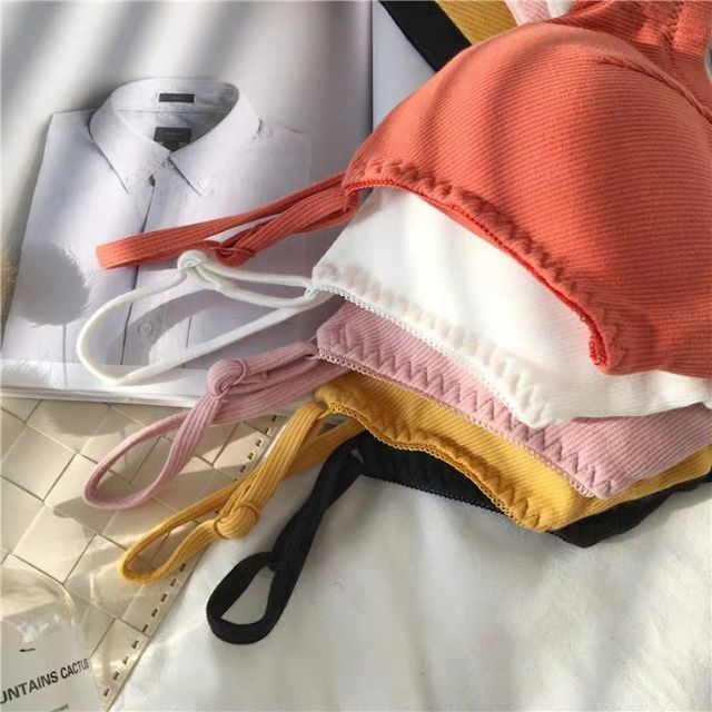 Áo Bra Bralette Cotton Thun Gân Mẫu Mới Mã 901