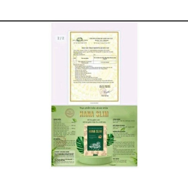 KẸO GIẢM CÂN HANA SLIM KẸO NÂU 20V KÈM 5V XANH