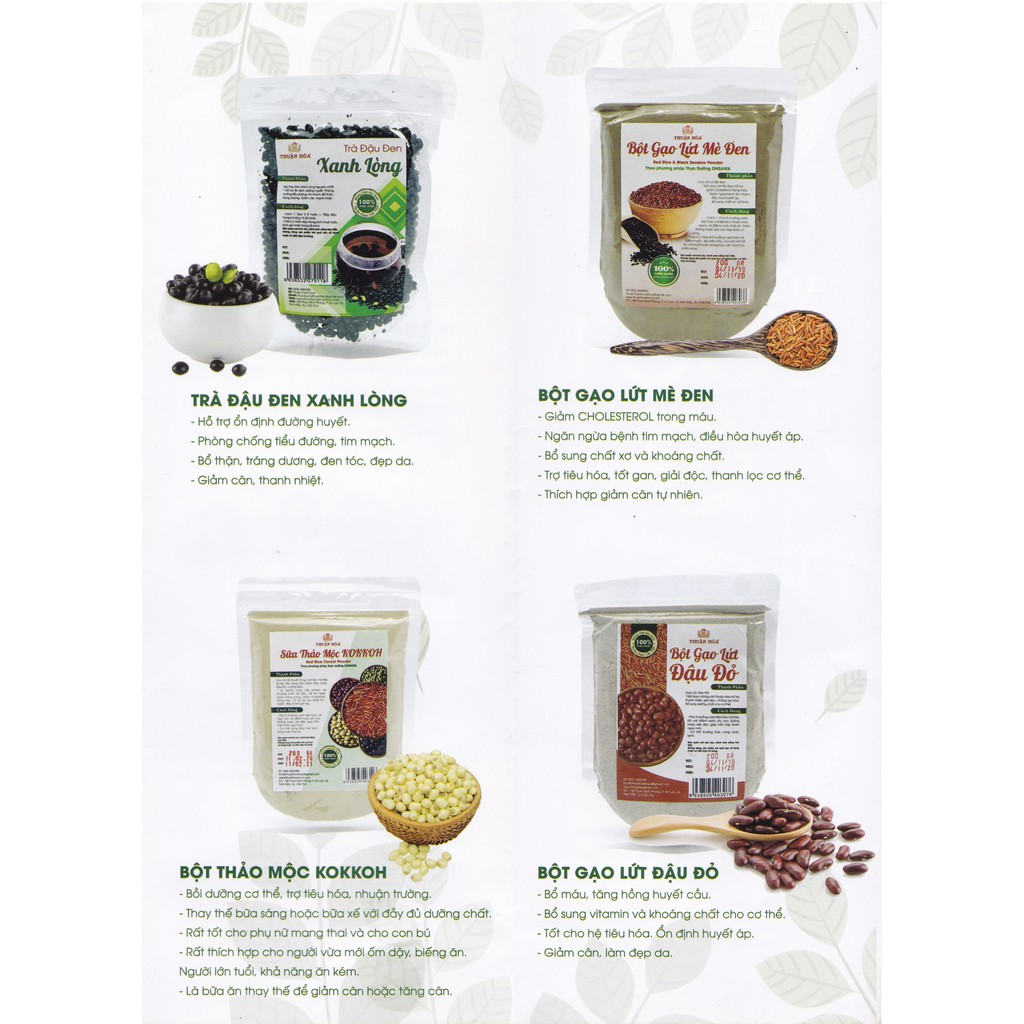 Bột Đậu Nành 200gr THUẬN HÒA FOOD Bổ Sung Canxi, Protein & Khoáng Chất, Làm Chậm Quá Trình Lão Hóa - Vua Nông Sản 4.0 | BigBuy360 - bigbuy360.vn