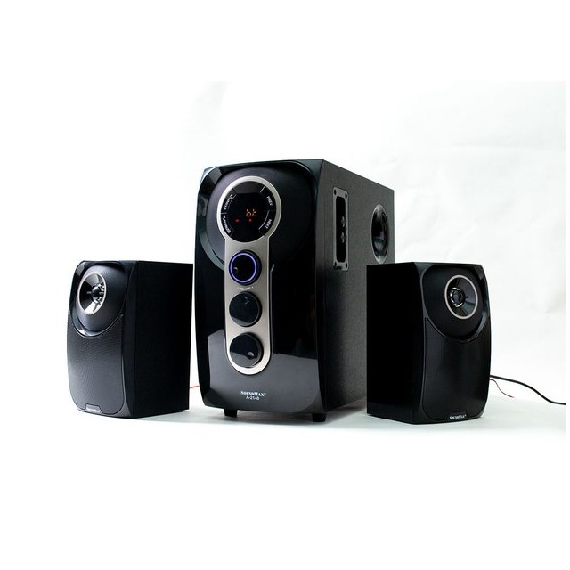 Loa vi tính Soundmax A2140 2.1 60W  Bluetooth 5.0 - Hàng Chính Hãng