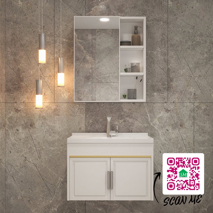 TỦ GƯƠNG PHÒNG TẮM TREO TƯỜNG SMHOME NT09