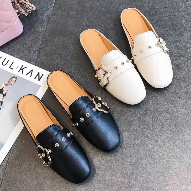 Dép sục nữ khoá gài đinh tán BIG SIZE 35-43