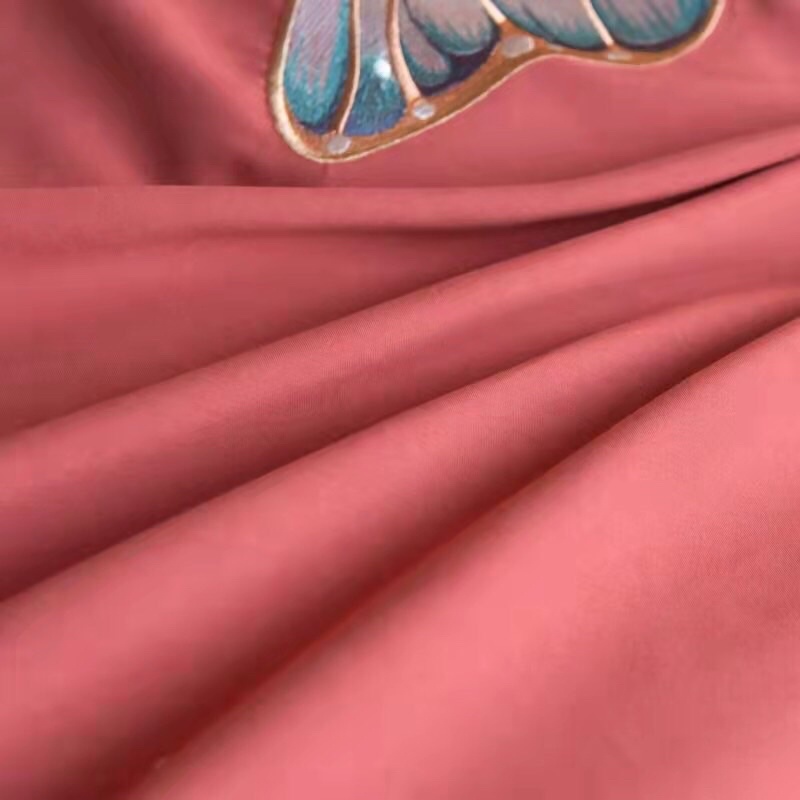 BỘ CHĂN GA GỐI COTTON SATEEN MỀM MỊN THOÁNG MÁT, SÉT 4 MÓN VỎ CHĂN GA VÀ VỎ GỐI COTTON THÊU SẮC NÉT