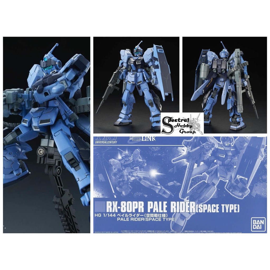 Mô hình nhựa lắp ghép HG 1/144 PALE RIDER GROUND | SPACE TYPE