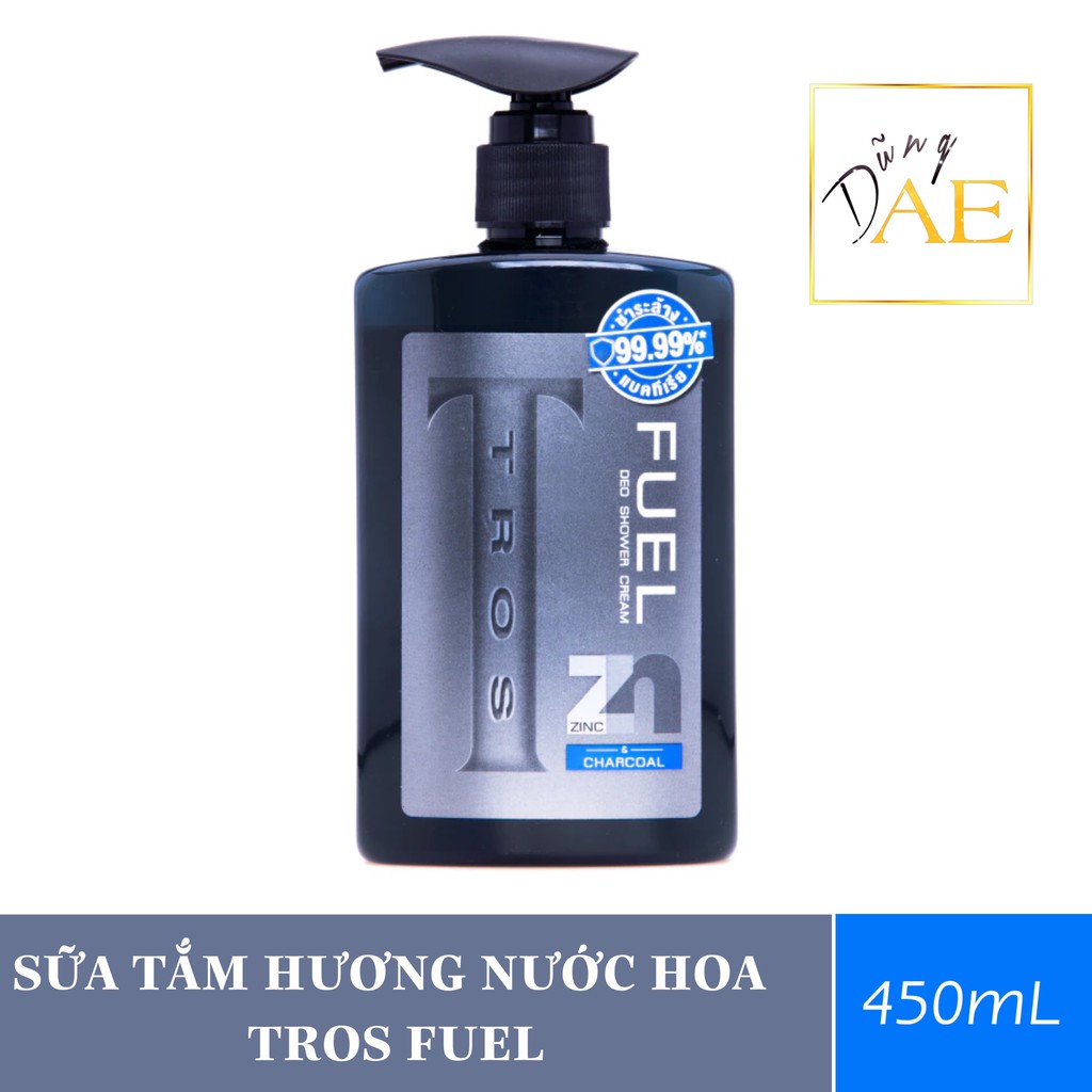 Sữa tắm nước hoa dành cho nam TROS Shower Gel Thái Lan 450mL