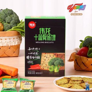 Bánh Quy Canh Rau Củ Weilong