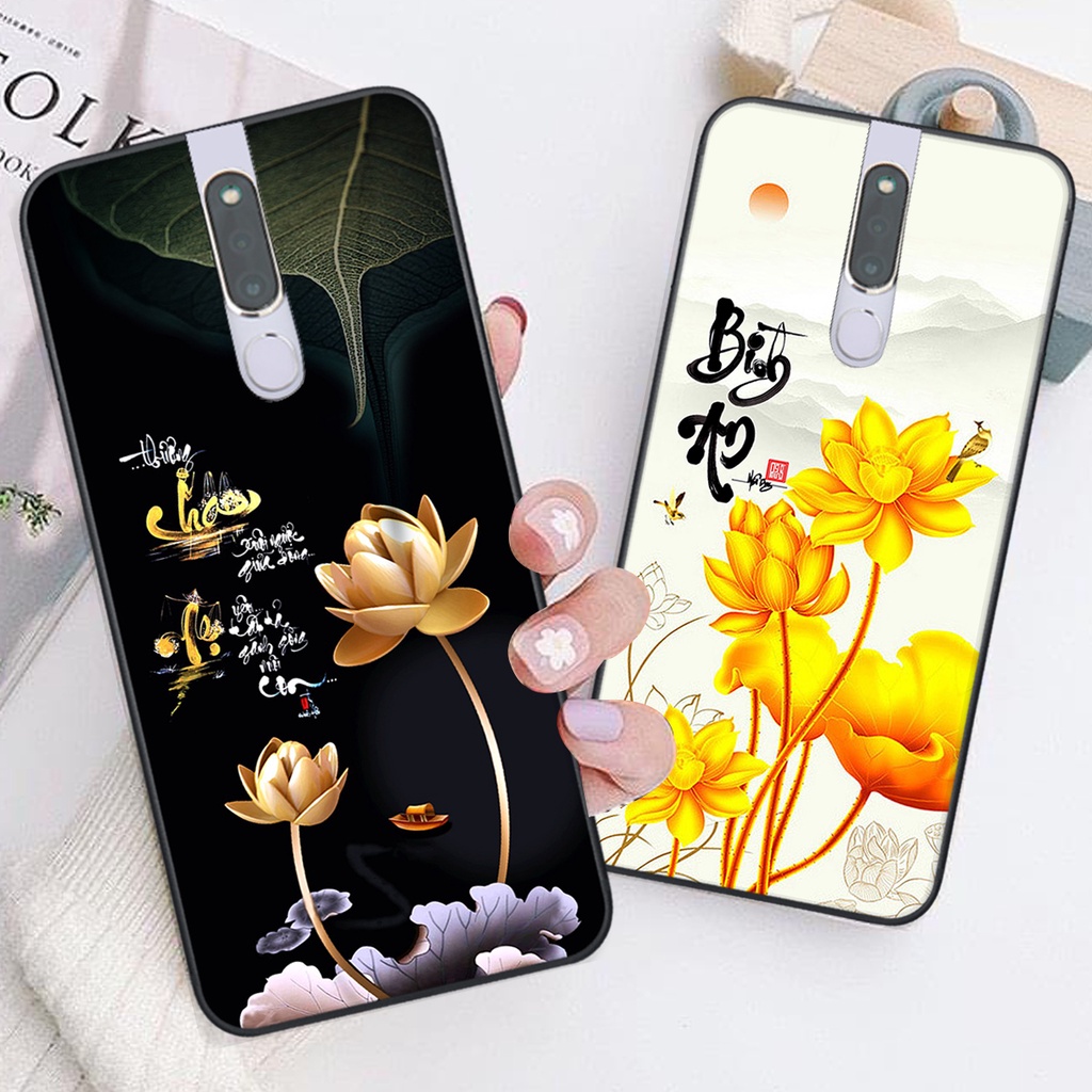 Ốp lưng Oppo F11 PRO in hình chữ tài chữ lộc, Cha Mẹ, bình an SIÊU ĐẸP