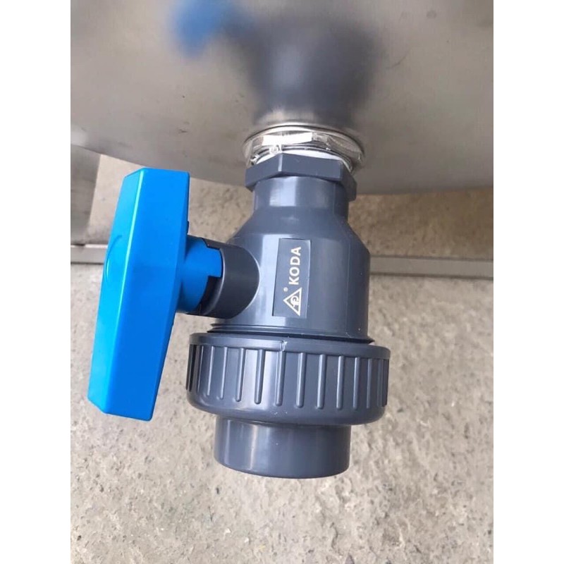 van xả téc nước ppr và pvc