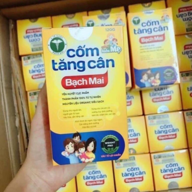 Cốm tăng cân Bạch Mai cho bé ăn ngon, ngủ ngon, tăng đề kháng
