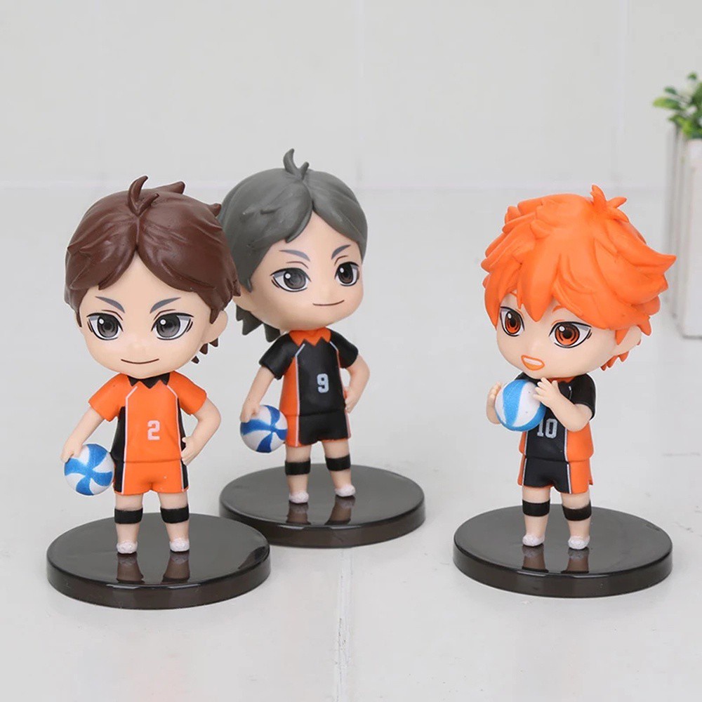 Epoch Set 4 Mô Hình Nhân Vật Phim Hoạt Hình Tobio Kageyama Haikyuu 10cm Bằng Pvc